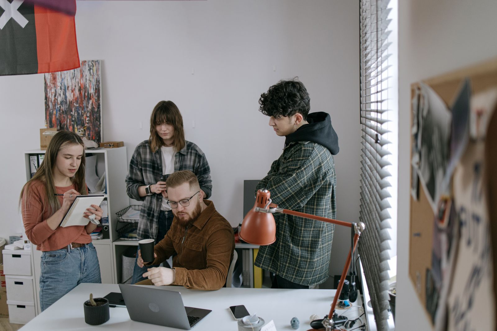 The Leasey team working in their Atlanta office
